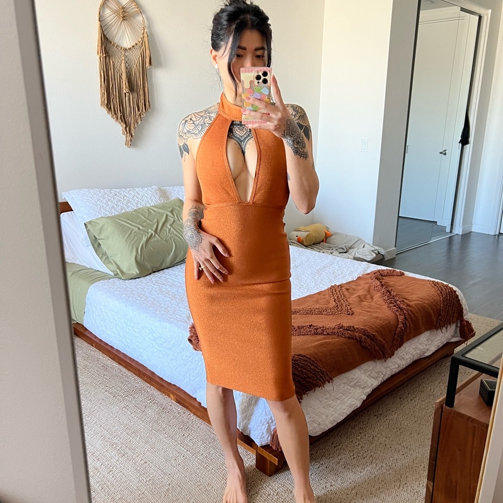 House of CB Damara dress - altered/upgraded - S